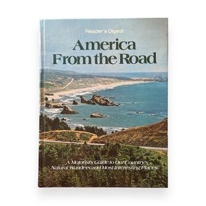 America From the Road Readers Digest Coffee Table Book 1982 Maps Hardcover